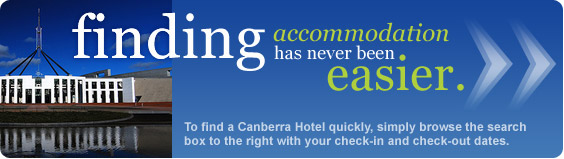 finding Canberra accommodation has never been easier