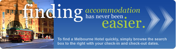 finding Melbourne accommodation has never been easier